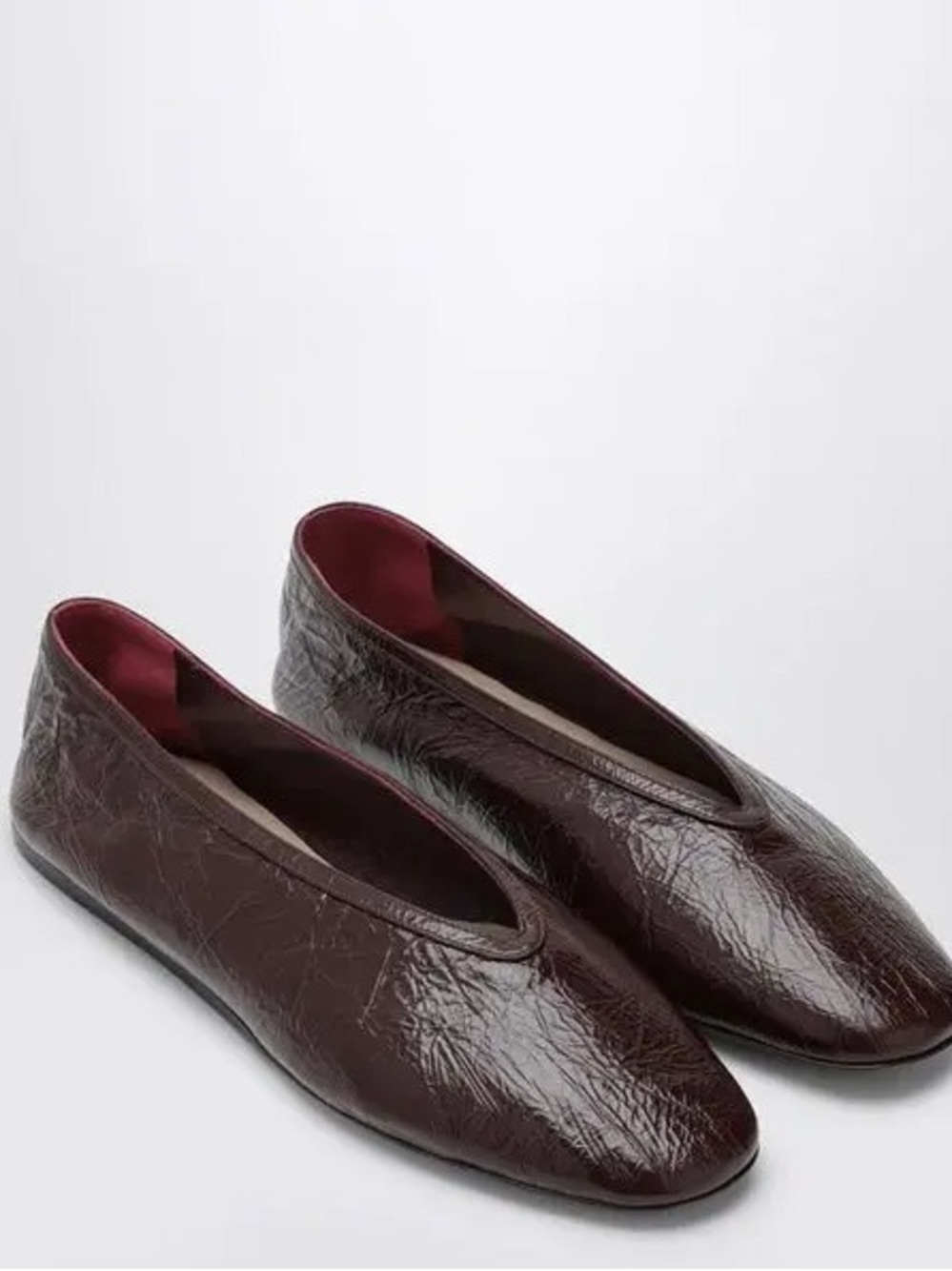 NEW Le Monde Béryl Luna Slipper Naplack in Aubergine